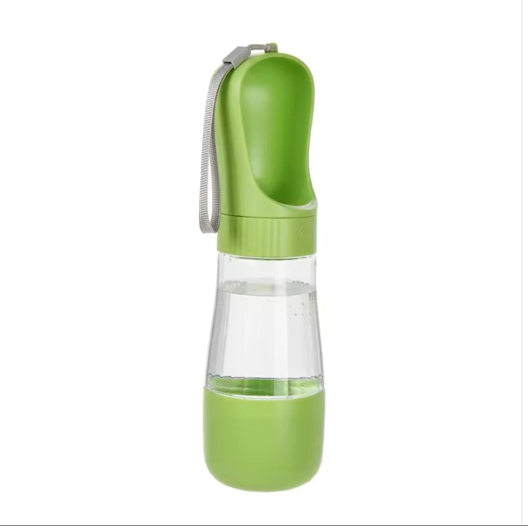 BOTELLA DISPENSADORA 2 EN 1 PARA MASCOTAS